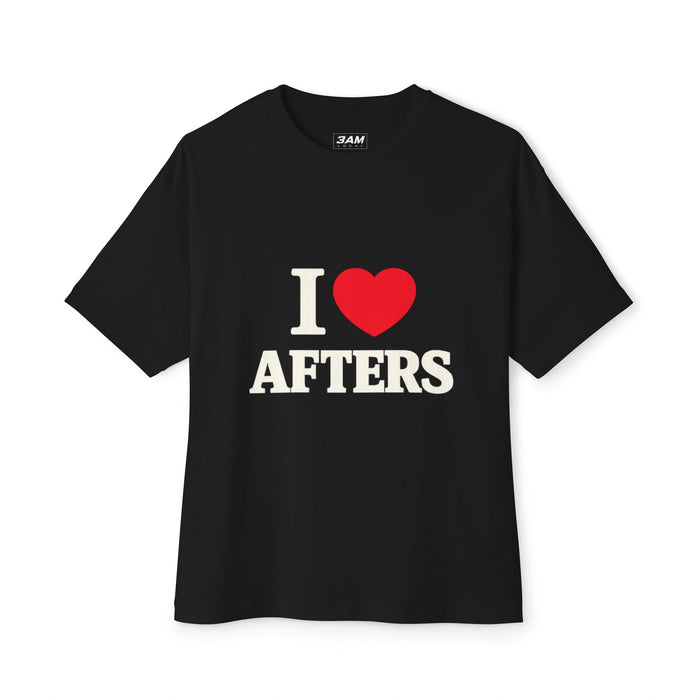 TRUE LOVE — 3AM Local oversized boxy streetwear tee, front